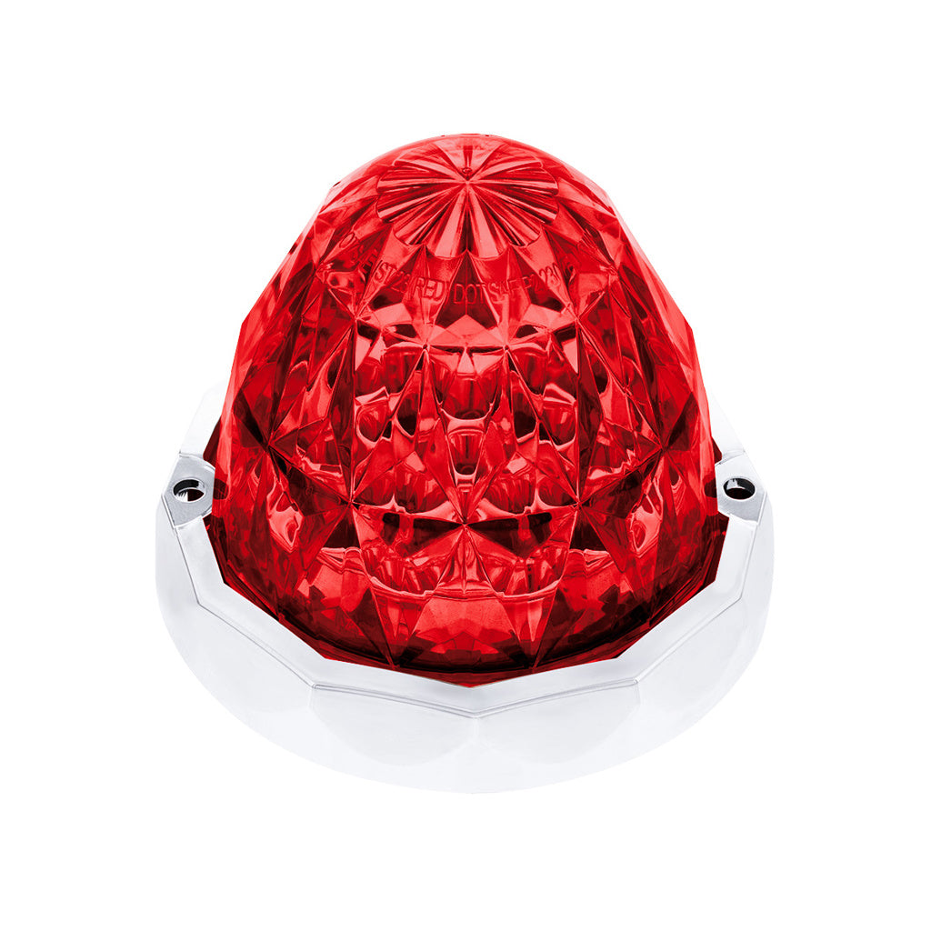 United Pacific Red Dual Function 19 LED Crystal Watermelon Light