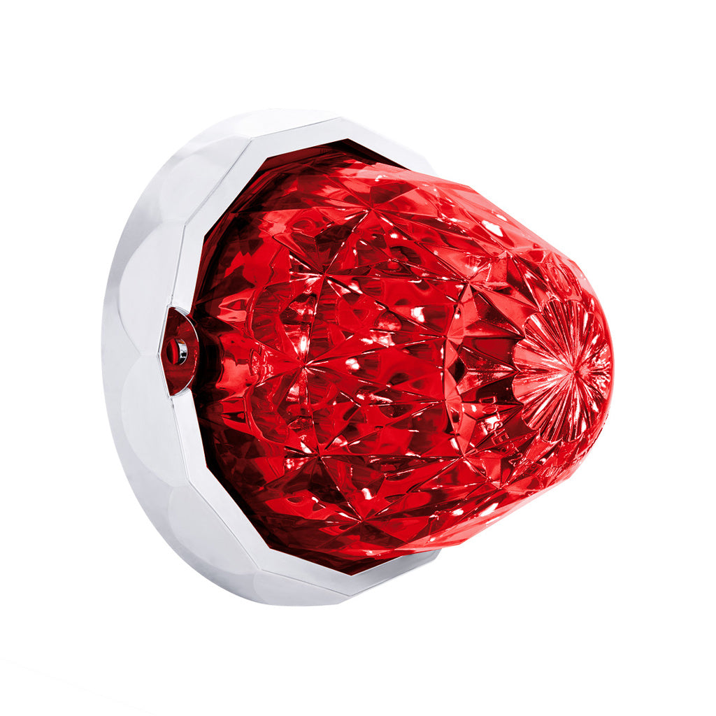 United Pacific Red Dual Function 19 LED Crystal Watermelon Light