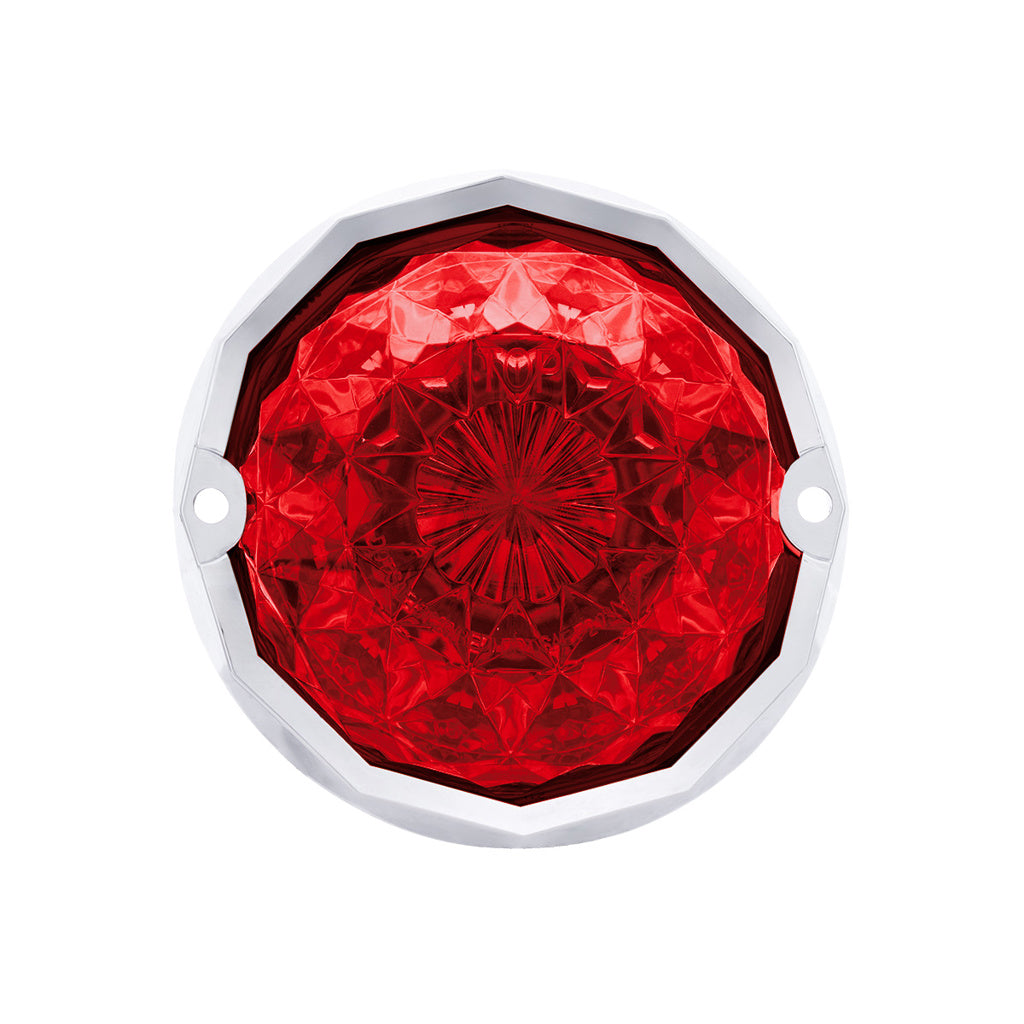 United Pacific Red Dual Function 19 LED Crystal Watermelon Light