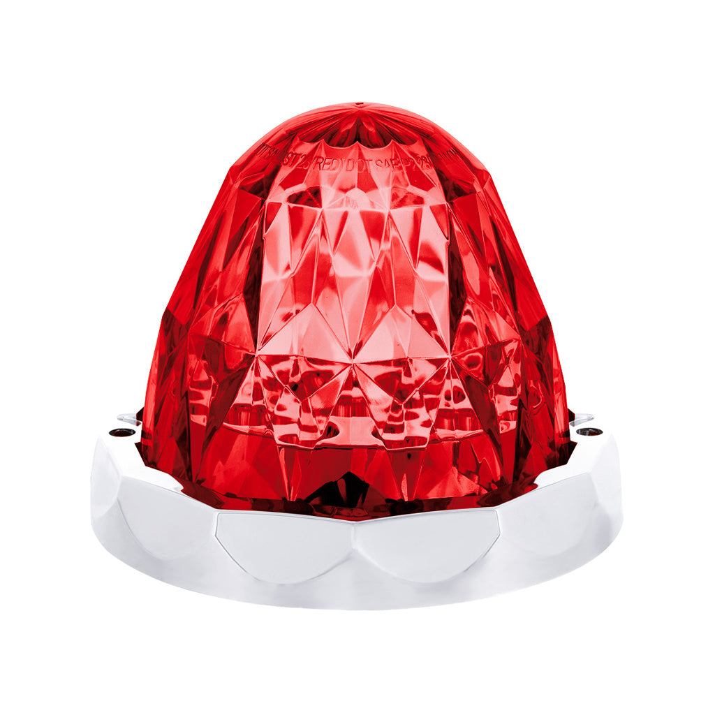 United Pacific Red Dual Function 19 LED Crystal Watermelon Light