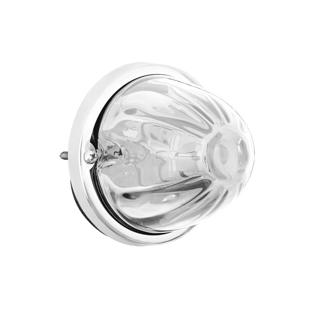 UltraBurst Glass Lens Red Dual Function 18 LED 360 Degree 1157 LED Bulb Watermelon Light Flush Mount