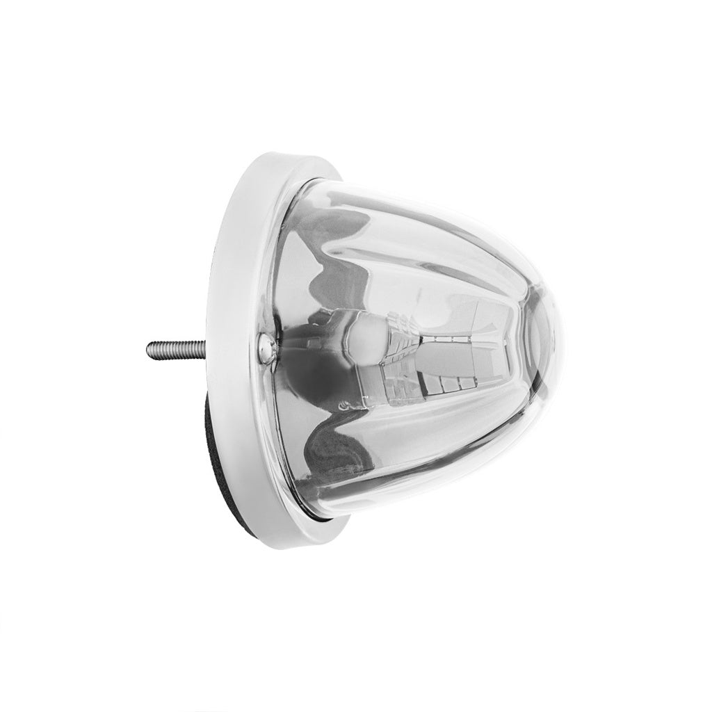 UltraBurst Glass Lens Red Dual Function 18 LED 360 Degree 1157 LED Bulb Watermelon Light Flush Mount