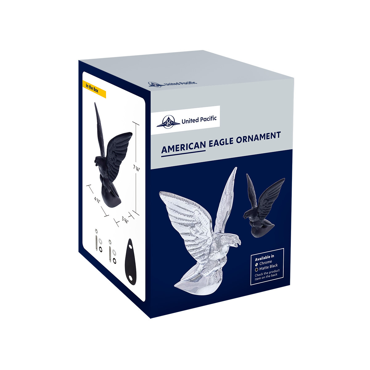 Die-Cast American Eagle Hood Ornament