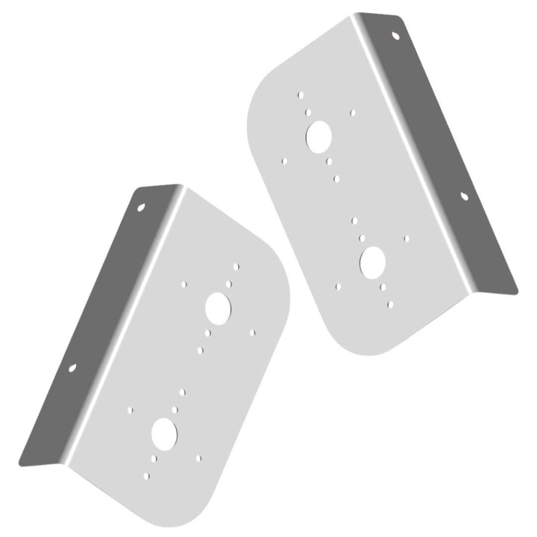 Peterbilt 579 Mirror Light Bracket with 2 Watermelon Light Holes