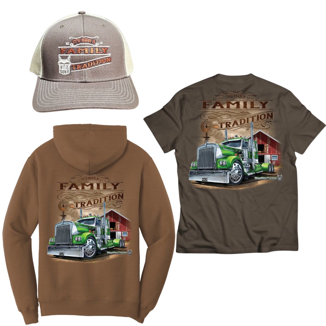 Family Traditions Hat, Shirt and Hoodie Bundle