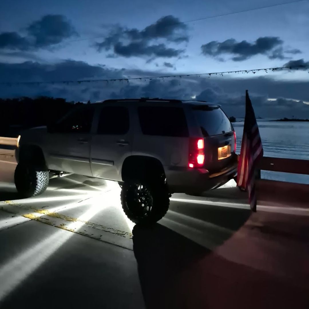 InfinityBEAM Dual Color Blue to White H11 Star Pattern Glass Watermelon Light