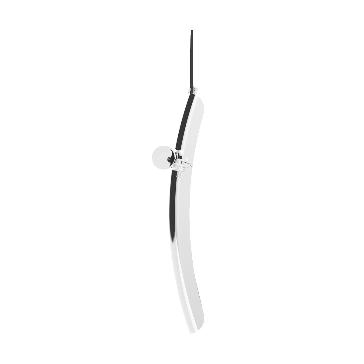 United Pacific 430 Stainless Steel 24" x 24" Competition Series Quarter Fender Set with Tube Mount Bracket
