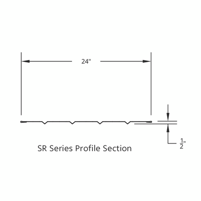 United Pacific 430 Stainless Steel Ribbed 126" Full Fender