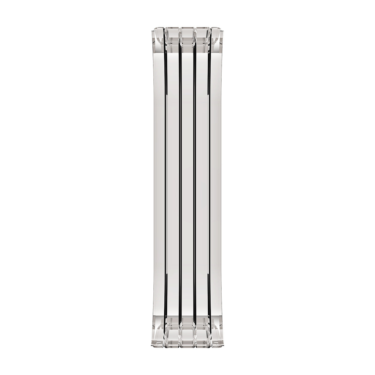 United Pacific 430 Stainless Steel Ribbed 126" Full Fender