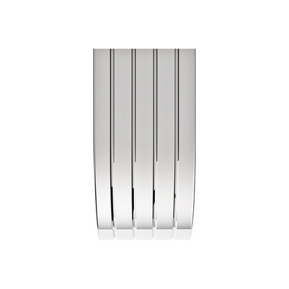 United Pacific 430 Stainless Steel Ribbed 60" Half Fender with 25" Drop