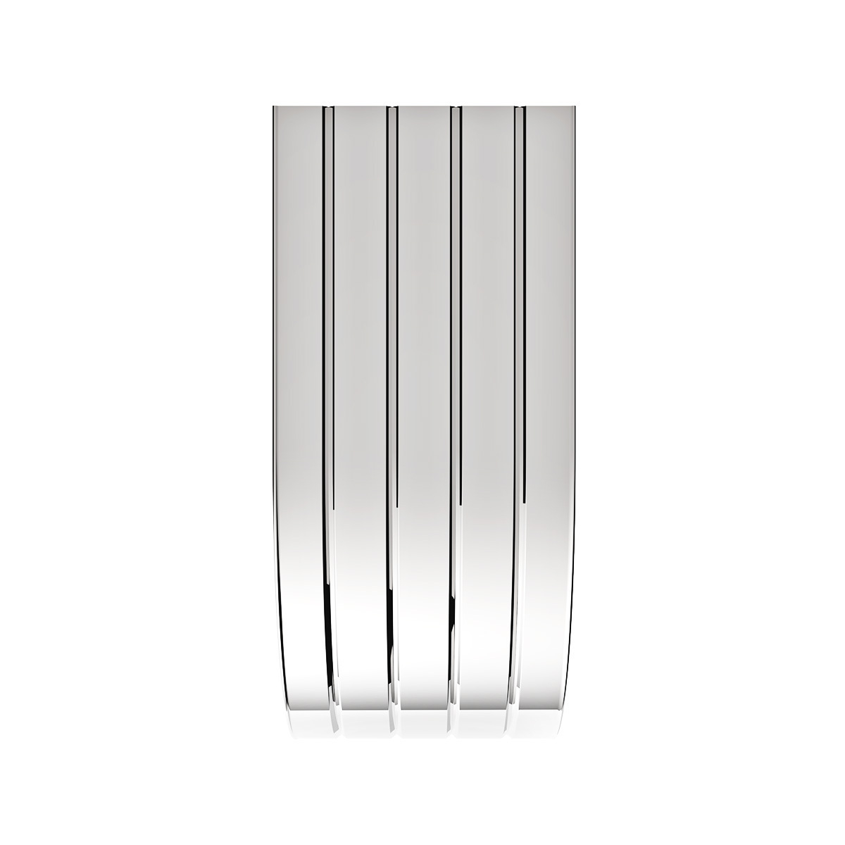 United Pacific 430 Stainless Steel Ribbed 66" Half Fender