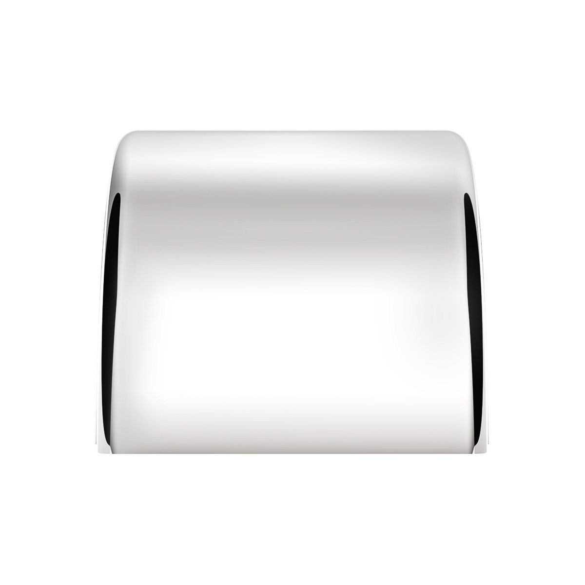 United Pacific 430 Stainless Steel Stamped Edge Smooth 80" Half Fender