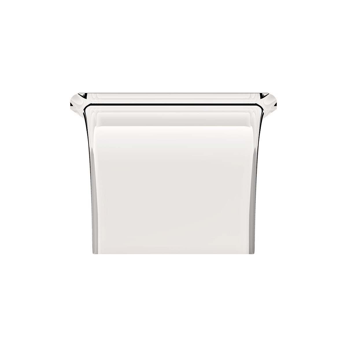 United Pacific 430 Stainless Steel Roll Formed Edge Smooth 60" Half Fender