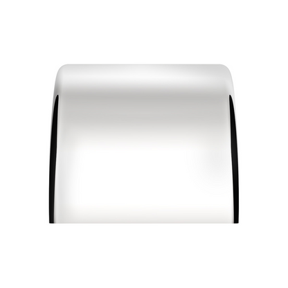 United Pacific 430 Stainless Steel Roll Formed Edge Smooth 66" Half Fender