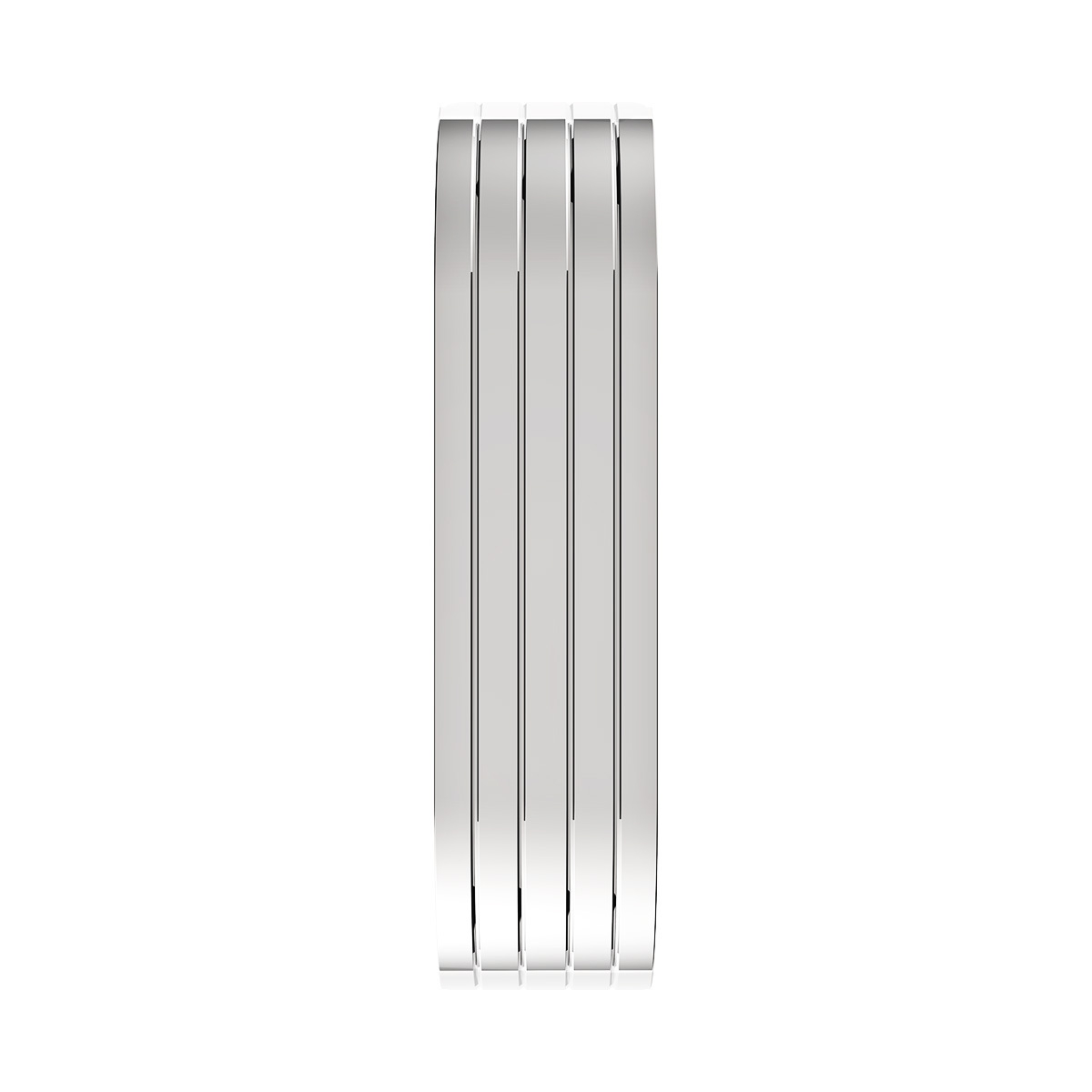 United Pacific 430 Stainless Steel Ribbed 120" Full Fender with 54" Fender Spread