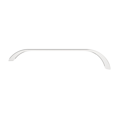 United Pacific 430 Stainless Steel Ribbed 120" Full Fender with 60" Fender Spread