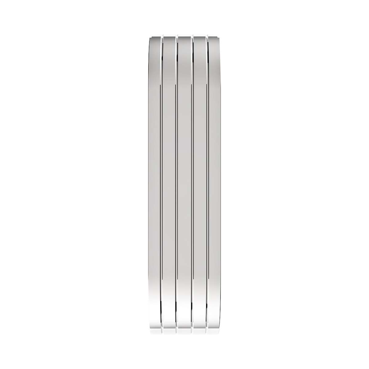 United Pacific 430 Stainless Steel Ribbed 120" Full Fender with 60" Fender Spread