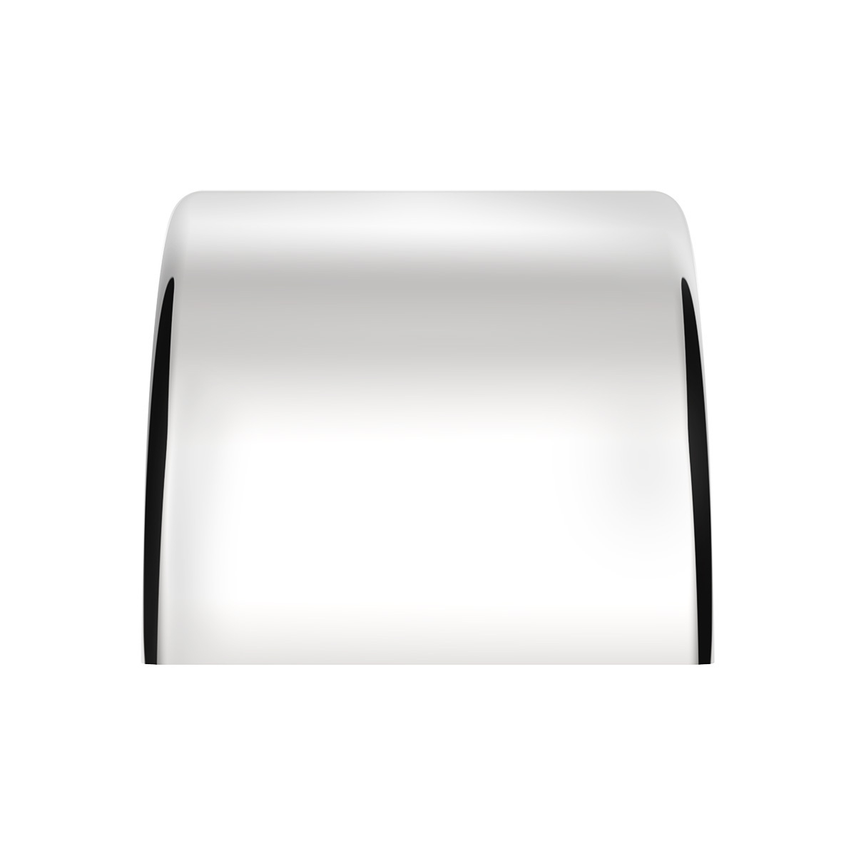 United Pacific 430 Stainless Steel Roll Formed Edge Smooth 120" Full Fender with 54" Fender Spread