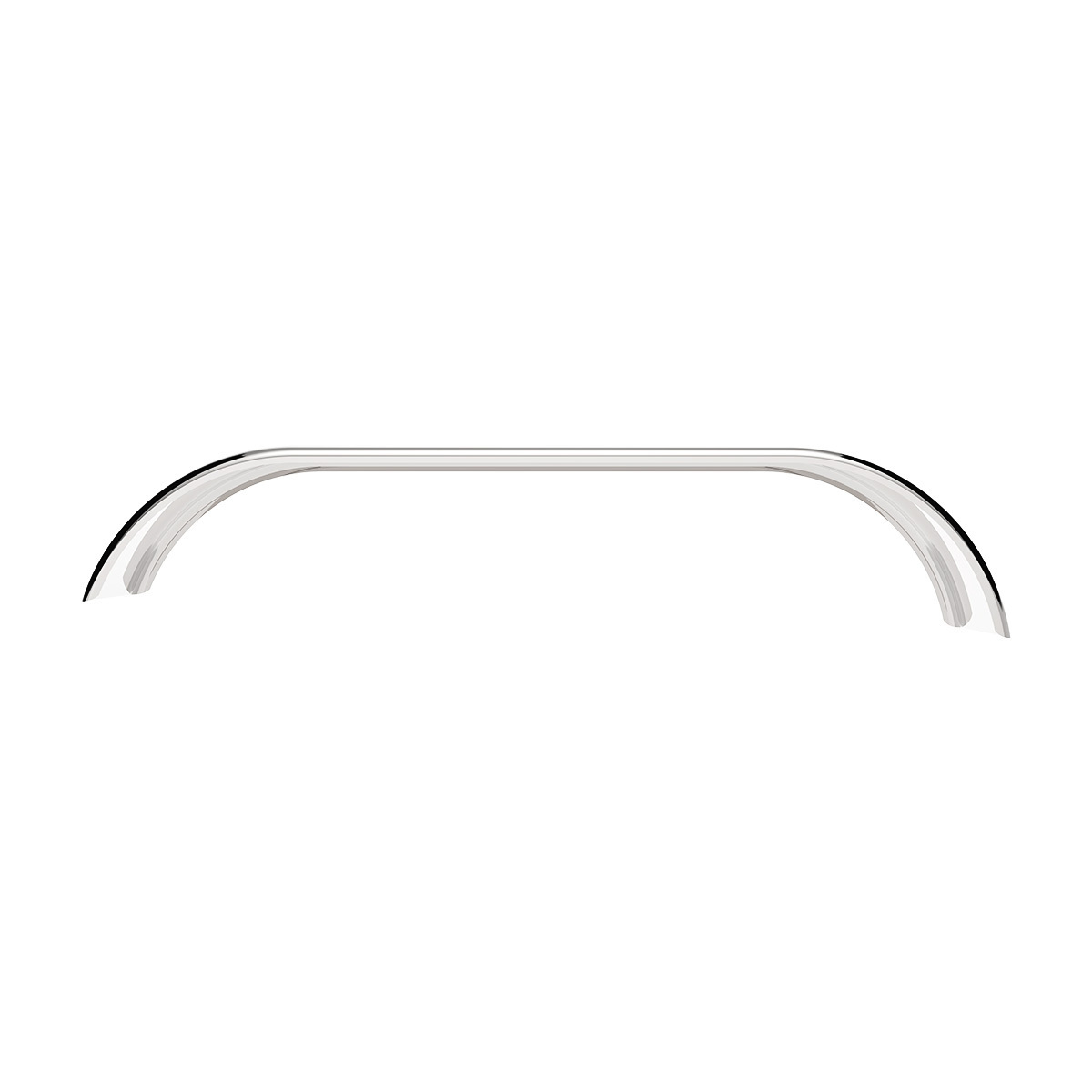 United Pacific 430 Stainless Steel Roll Formed Edge Smooth 120" Full Fender with 54" Fender Spread