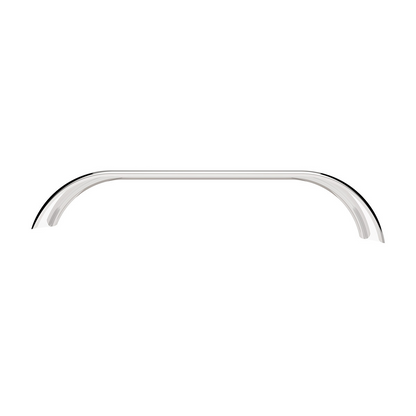 United Pacific 430 Stainless Steel Roll Formed Edge Smooth 120" Full Fender with 54" Fender Spread