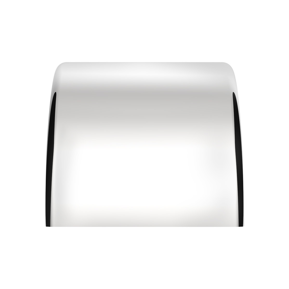 United Pacific 430 Stainless Steel Roll Formed Edge Smooth 120" Full Fender with 60" Fender Spread