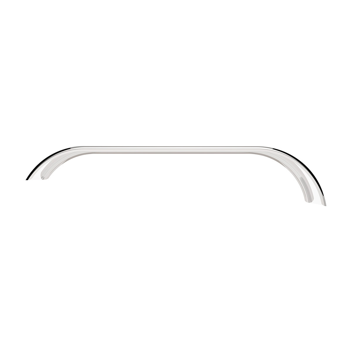 United Pacific 430 Stainless Steel Roll Formed Edge Smooth 120" Full Fender with 60" Fender Spread