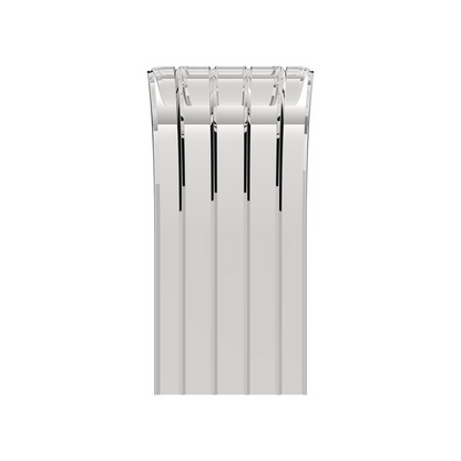 United Pacific 430 Stainless Steel Ribbed 60" Half Fender with 21 5/16" Drop