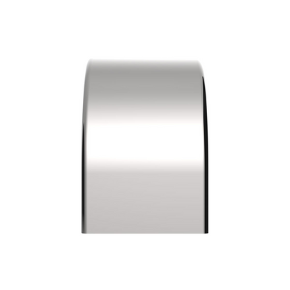 United Pacific 430 Stainless Steel Roll Formed Edge Smooth 80" Long Drop Half Fender