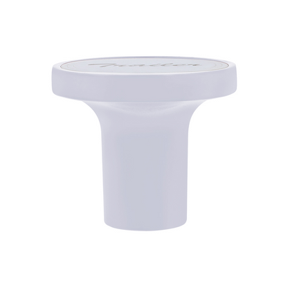 Aluminum Screw-On Air Valve Knob with Stainless Trailer Plaque