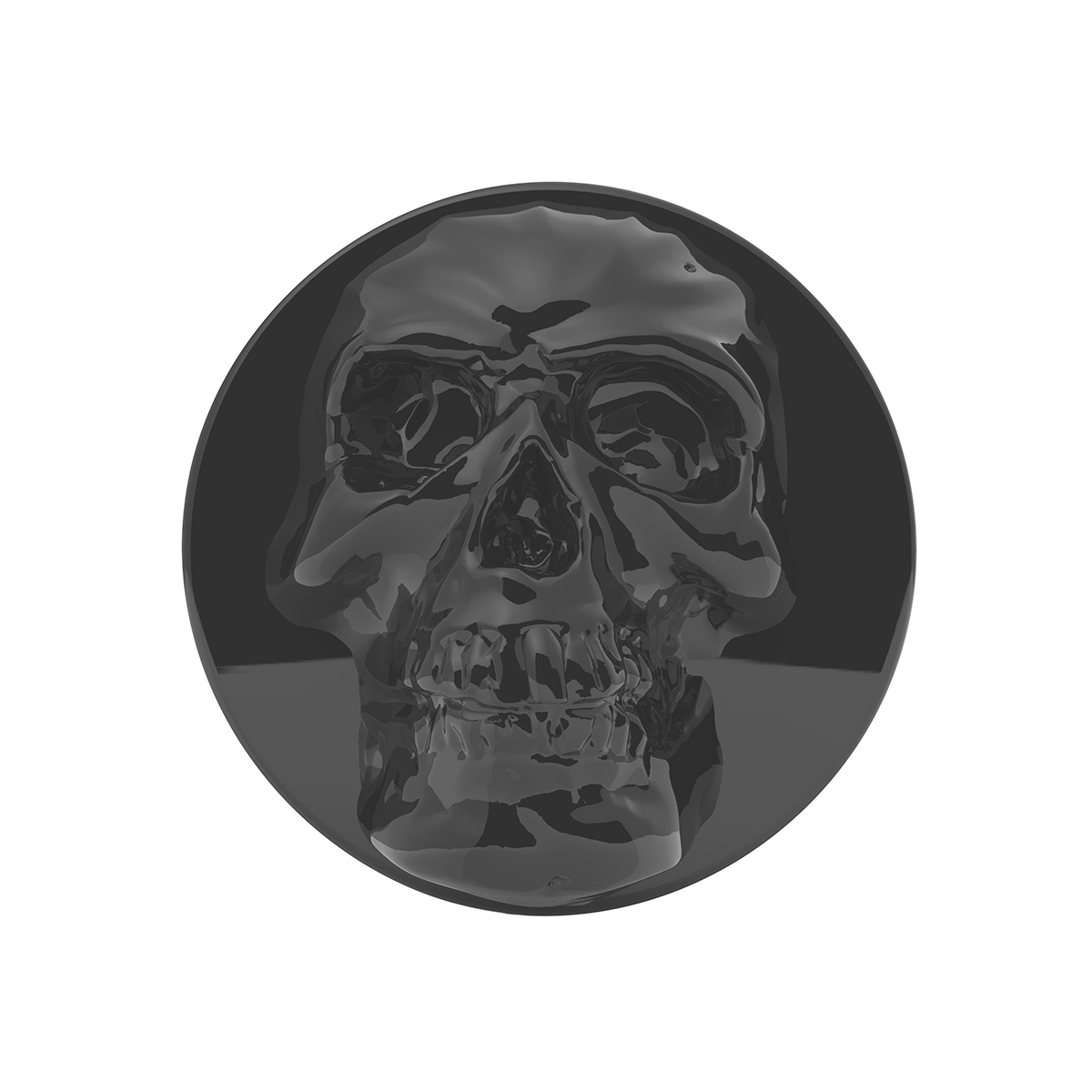 Skull Air Valve Knob