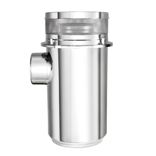 Peterbilt and Kenworth 13" Stainless Steel Donaldson Style Air Cleaner Housing