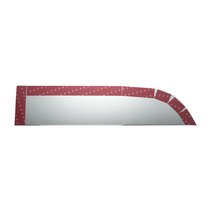 Pair of Kenworth T680, T880 2013 and Newer Stainless Steel 8" Top Chop Window Trim