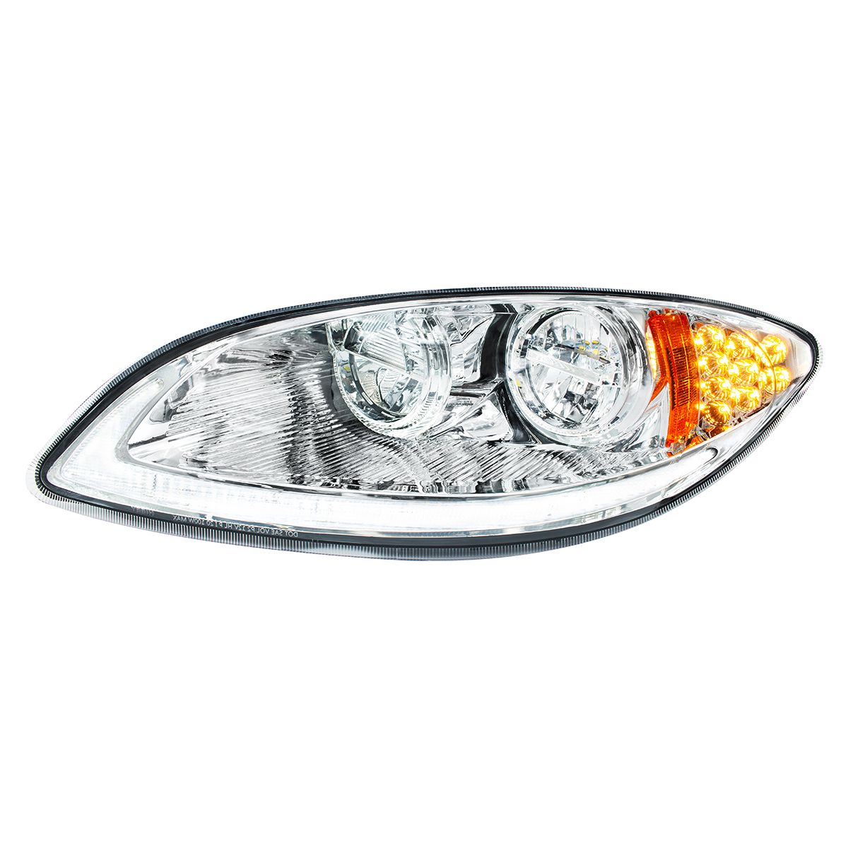 International Prostar LED Headlight with LED Turn and LED Light Bar