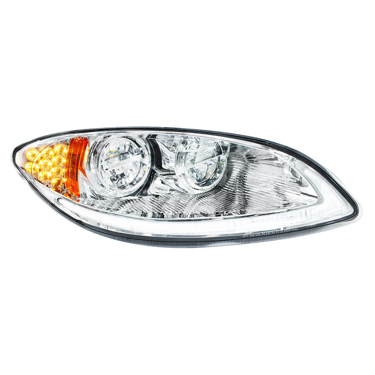 International Prostar LED Headlight with LED Turn and LED Light Bar