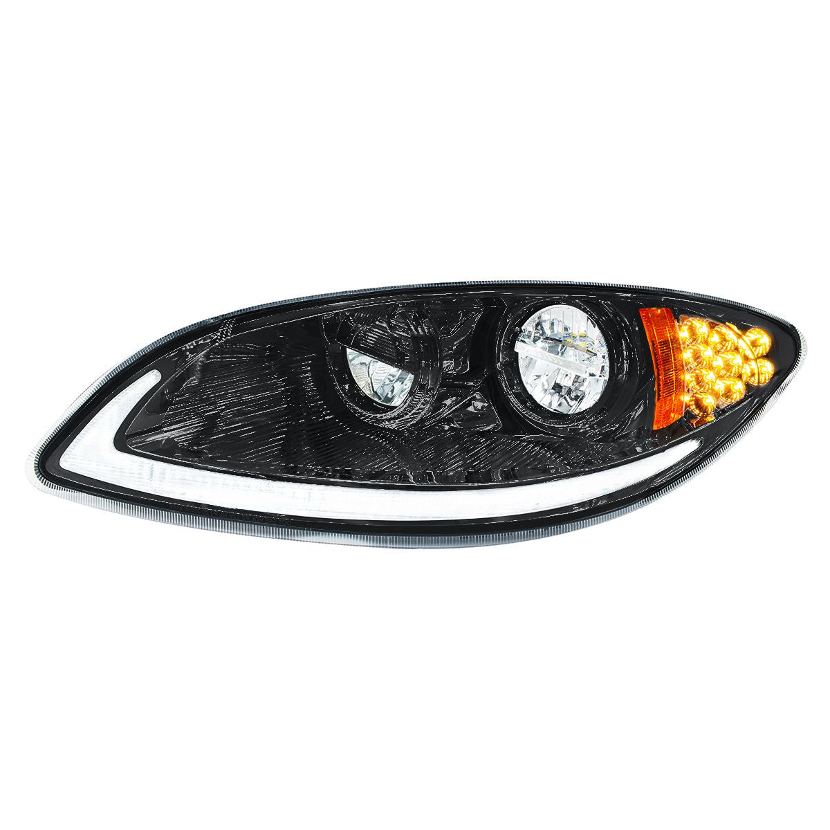 International Prostar LED Headlight with LED Turn and LED Light Bar