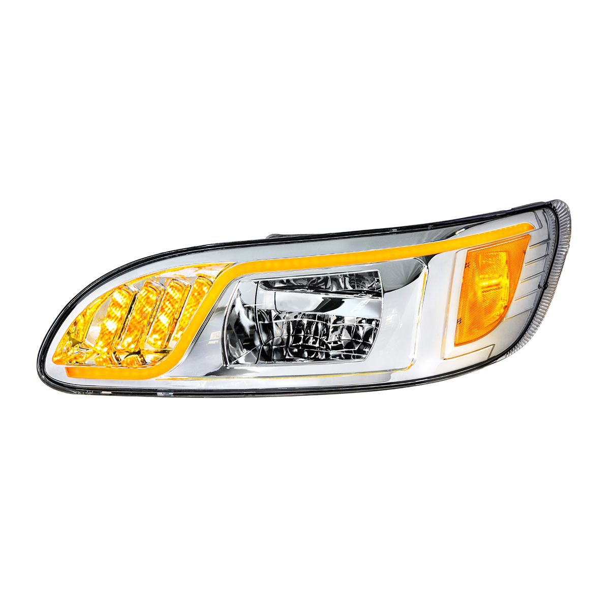 Peterbilt 330, 335, 337, 340, 348, 382, 384, 386, 387 4 LED Headlight with 72 LED Turn and 73 LED Position Light