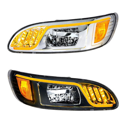 Peterbilt 330, 335, 337, 340, 348, 382, 384, 386, 387 4 LED Headlight with 72 LED Turn and 73 LED Position Light