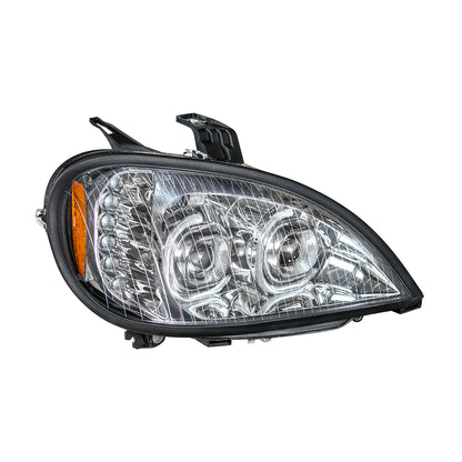 Freightliner Columbia 2001-2020 LED Projection Headlight with 6 LED Turn and 52 LED position light bar