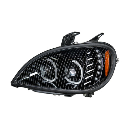 Freightliner Columbia 2001-2020 LED Projection Headlight with 6 LED Turn and 52 LED position light bar