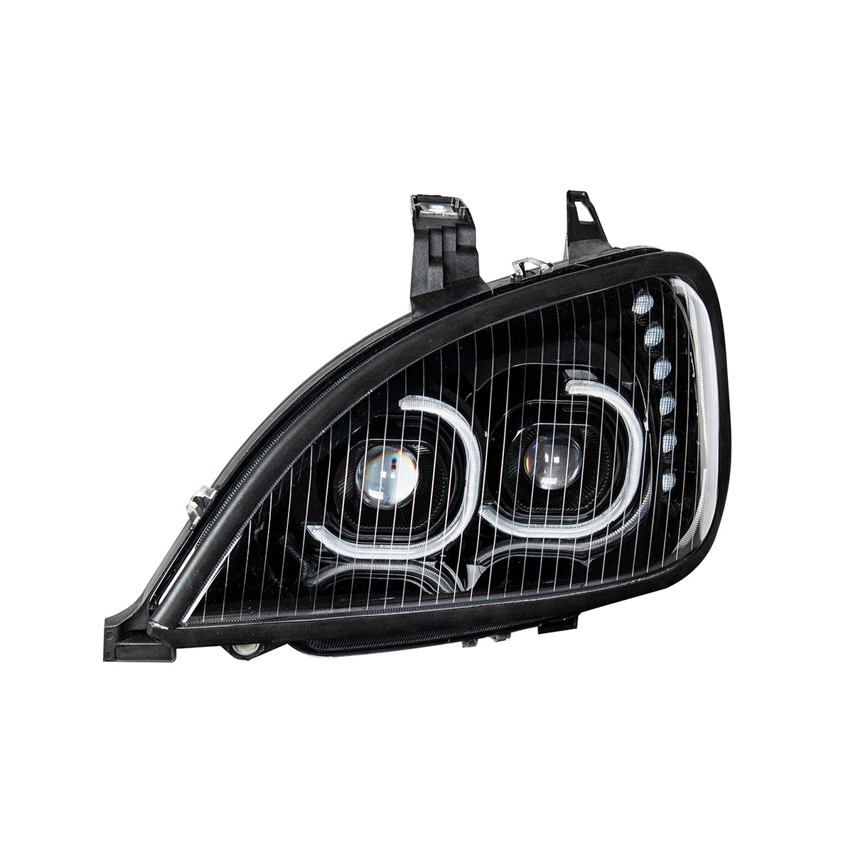 Freightliner Columbia 2001-2020 LED Projection Headlight with 6 LED Turn and 52 LED position light bar