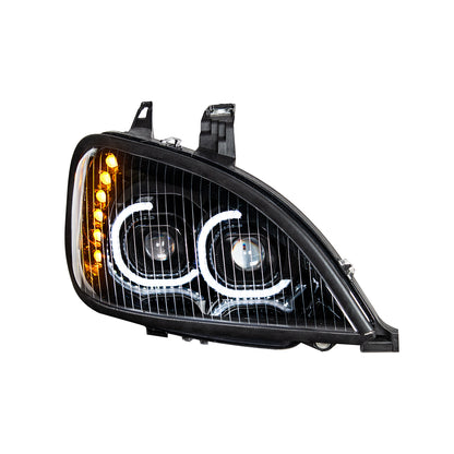 Freightliner Columbia 2001-2020 LED Projection Headlight with 6 LED Turn and 52 LED position light bar