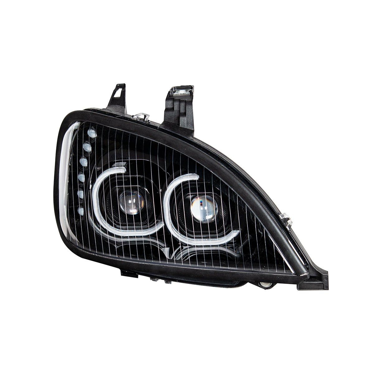 Freightliner Columbia 2001-2020 LED Projection Headlight with 6 LED Turn and 52 LED position light bar