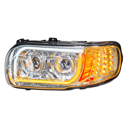 Peterbilt 388, 389, 567 LED Headlight with 16 LED Turn and 57 LED Light Bar