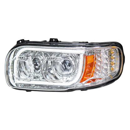 Peterbilt 388, 389, 567 LED Headlight with 16 LED Turn and 57 LED Light Bar
