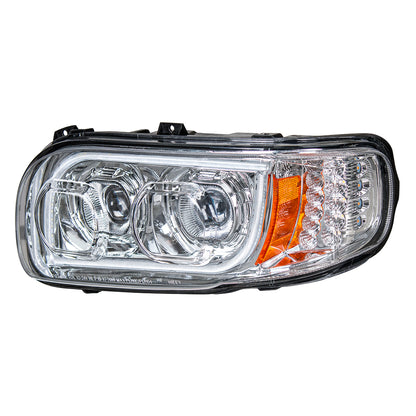 Peterbilt 388, 389, 567 LED Headlight with 16 LED Turn and 57 LED Light Bar