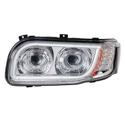Peterbilt 388, 389, 567 LED Headlight with 16 LED Turn and 57 LED Light Bar