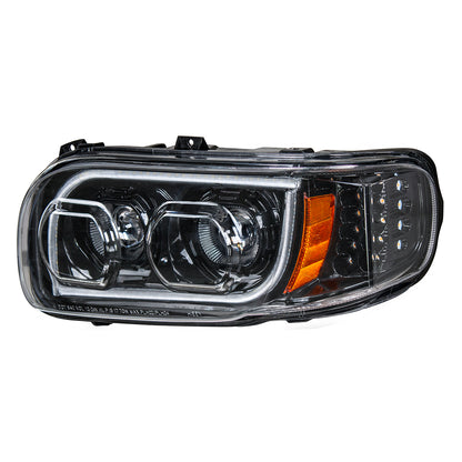 Peterbilt 388, 389, 567 LED Headlight with 16 LED Turn and 57 LED Light Bar