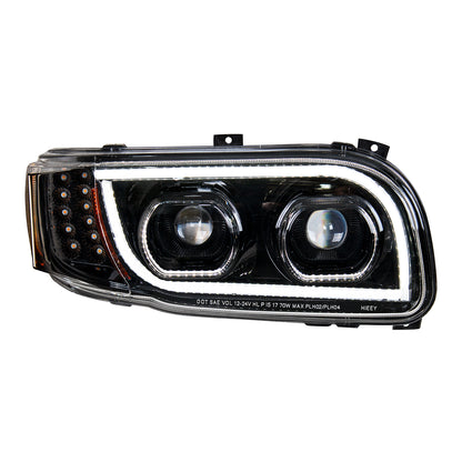 Peterbilt 388, 389, 567 LED Headlight with 16 LED Turn and 57 LED Light Bar