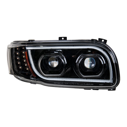 Peterbilt 388, 389, 567 LED Headlight with 16 LED Turn and 57 LED Light Bar