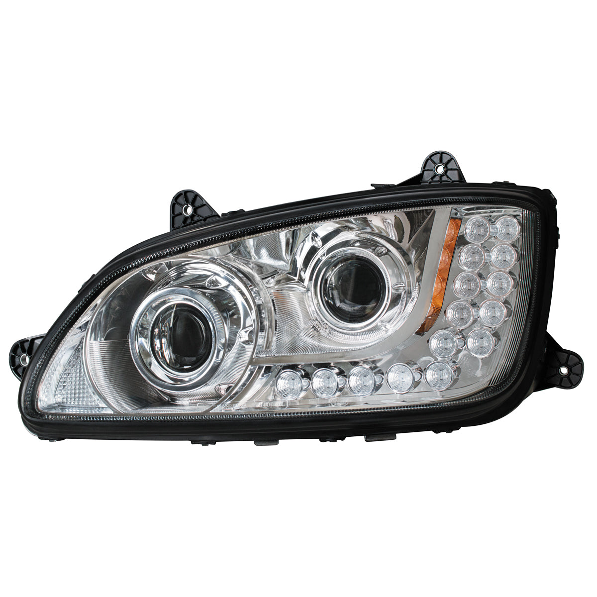 Kenworth T440, T470, T660 Projection Headlight with LED Turn Signal